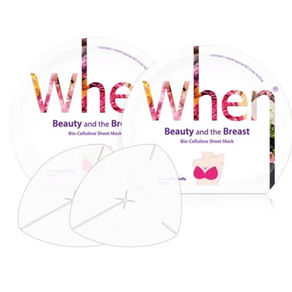 WHEN Beauty & The Breast Bio-Cellulose Sheet Mask